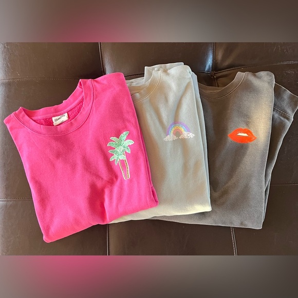 Living Fully Co. Tops - Living Fully Co - Mallory Ervin - Sweatshirts - All Size Large - GUC